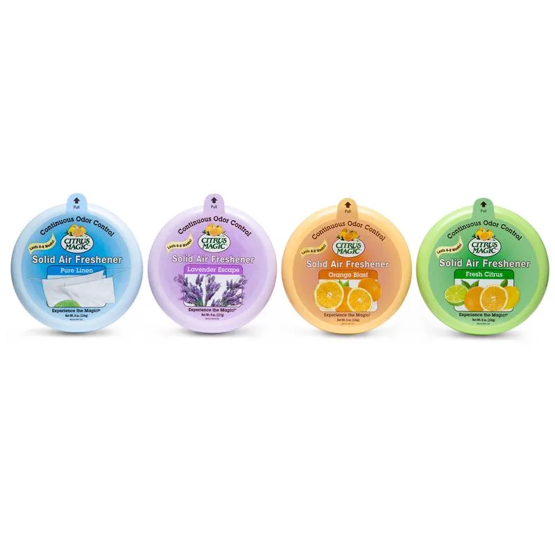 Citrus Magic Fresh Citrus Scent Air Freshener 8 oz Solid