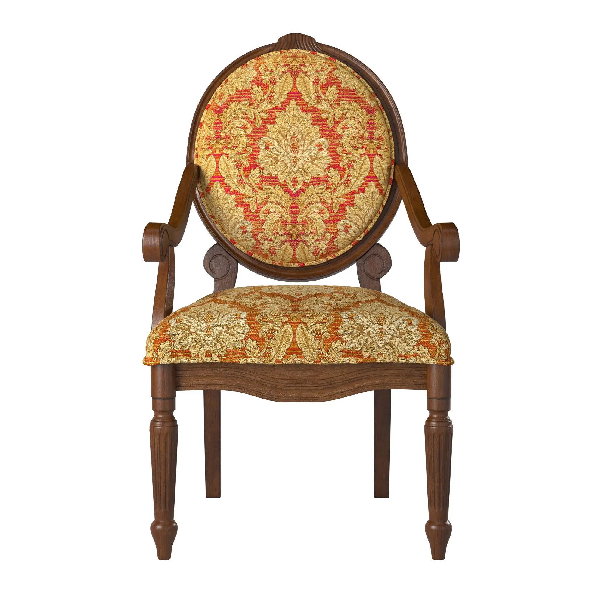 Hammond Classic Antique Oak Accent Chair