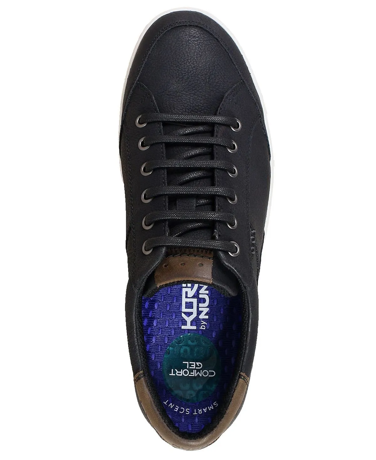 Men's Kore City Walk Nunn Bush Low Top Sneakers, Black
