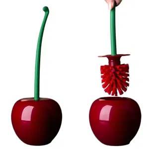 TEEK - Cherry Toilet Brush  with Holder