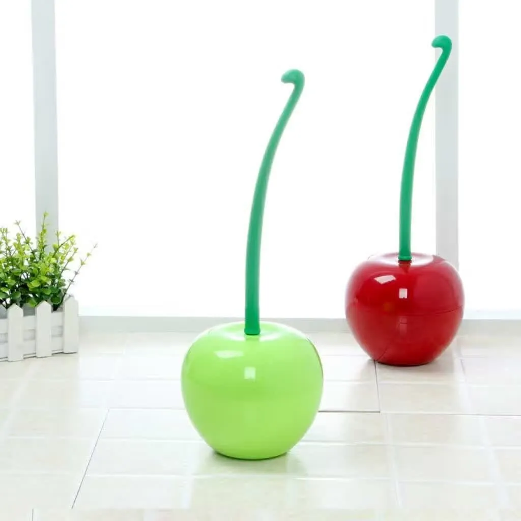 TEEK - Cherry Toilet Brush  with Holder