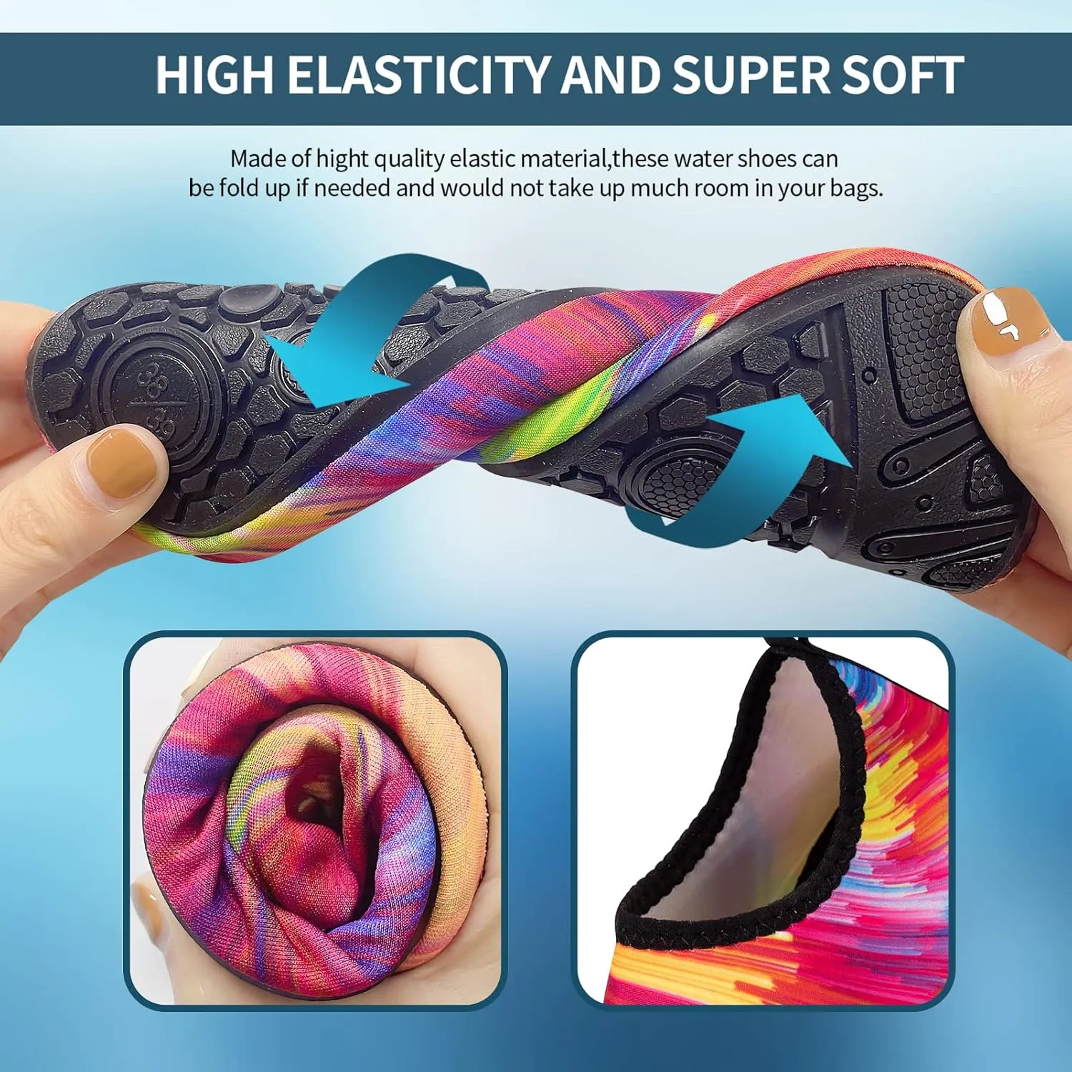 Water Sports Barefoot Women's Men's Outdoor Beach Swimming Aqua Socks