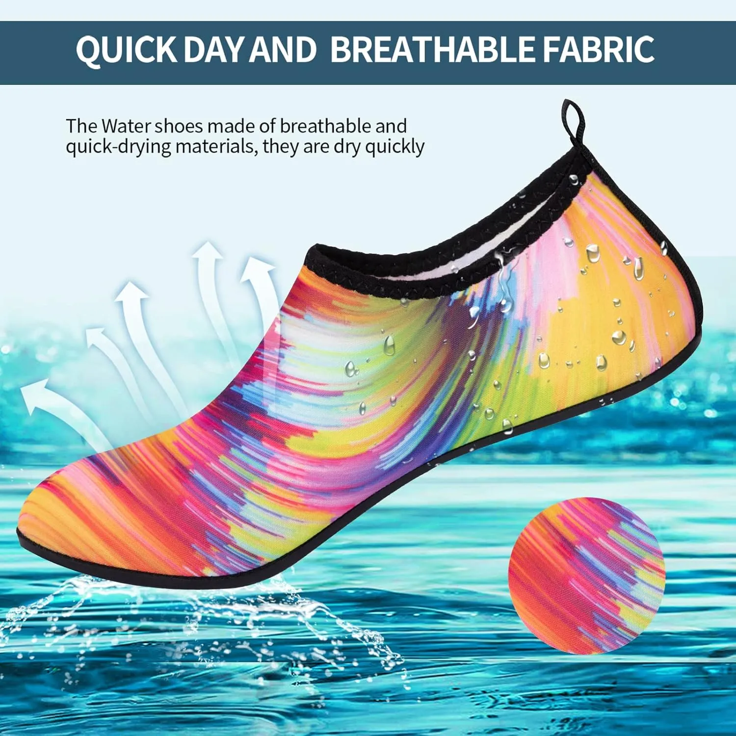Water Sports Barefoot Women's Men's Outdoor Beach Swimming Aqua Socks