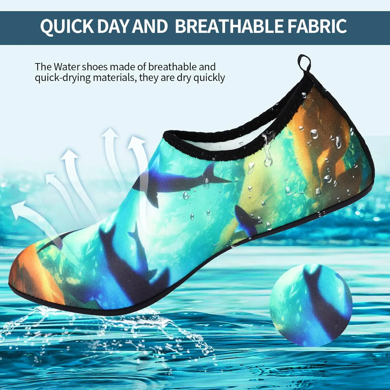 Water Sports Barefoot Women's Men's Outdoor Beach Swimming Aqua Socks